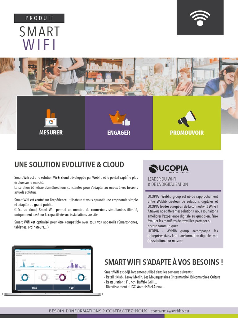 Smart Wifi : Solution Cloud Innovante | PDF | Wi-Fi | Âge de l'information