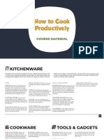 How To Cook Productively PDF