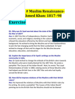 Sir Syed Ahmed Khan's Efforts to Reform Muslim Education