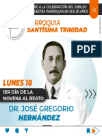 Novena Al DR Jose Gregorio Hernandez Dia 1