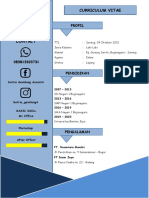 Membuat Curriculum Vitae - Bale Computer - Satria Gemilang Assantri