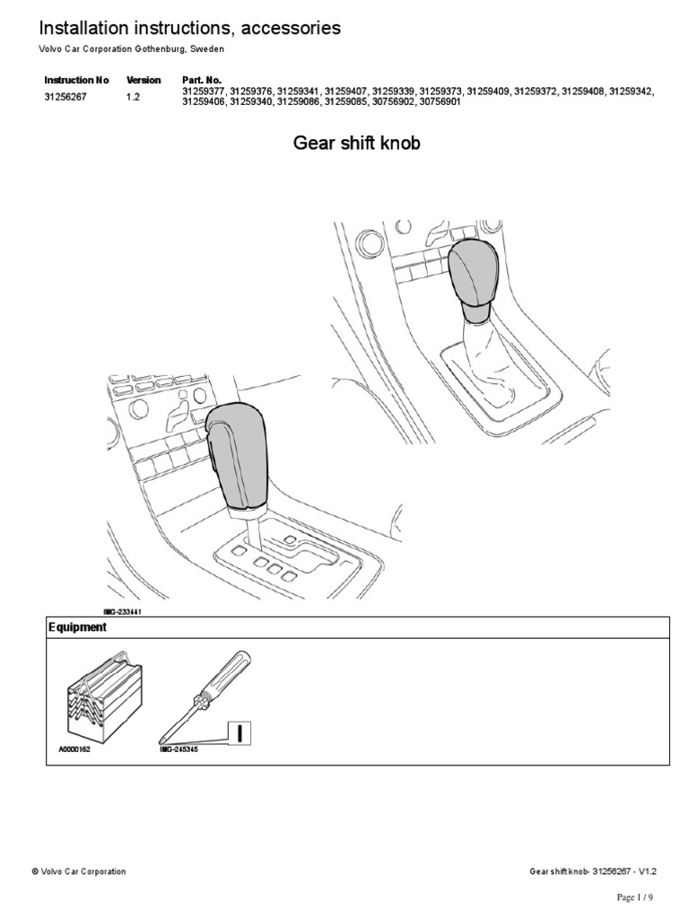 Instruction - VCC 346367 1 | PDF | Transport | Mechanical Engineering
