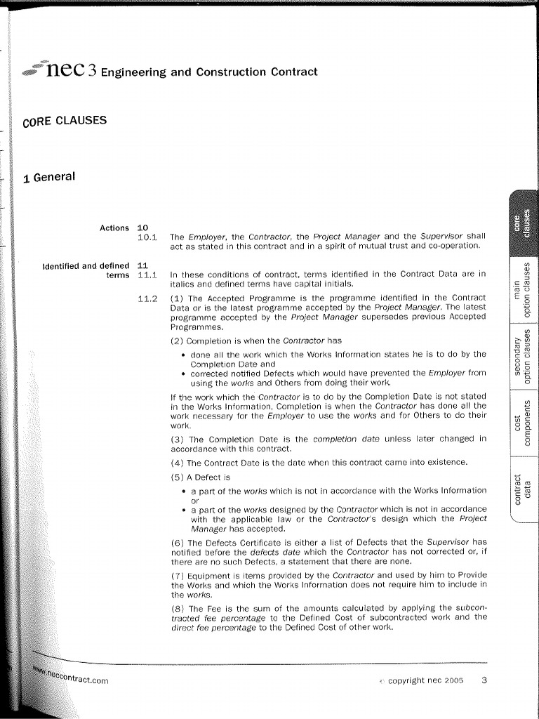 Nec 3 clauses pdf