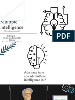 Teori Belajar 4:: Multiple Intelligence