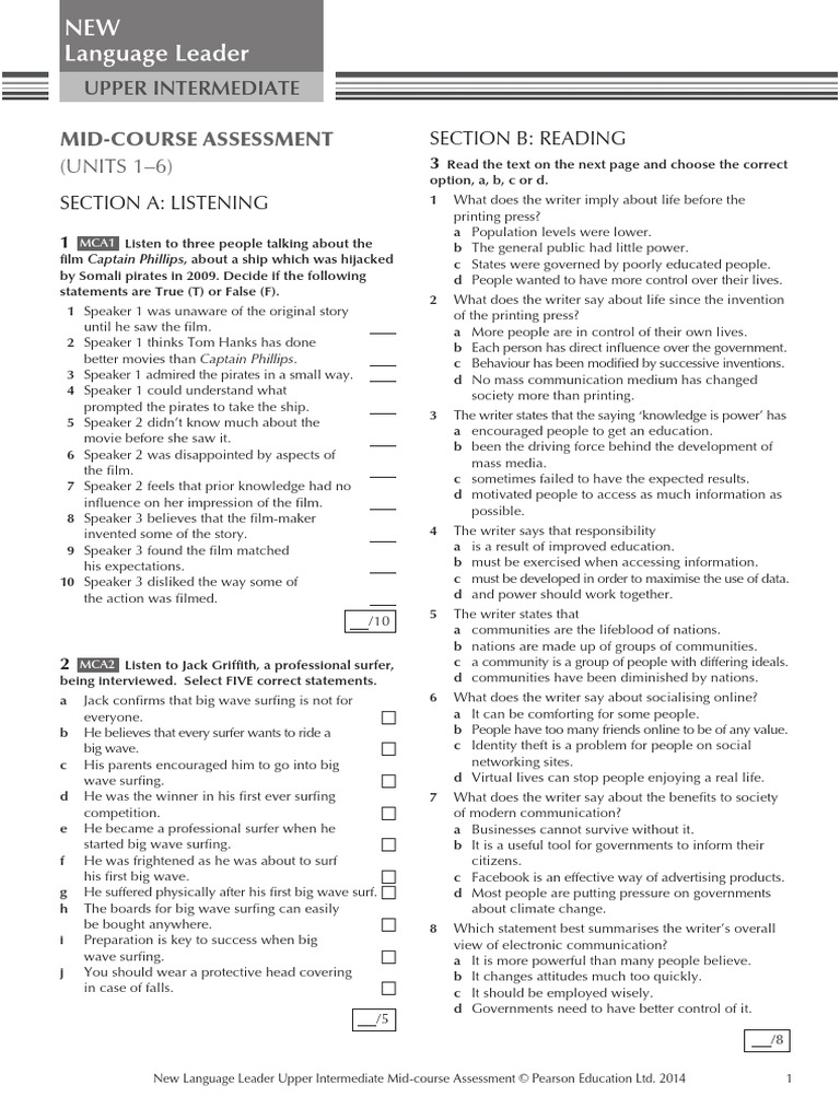 Midcourse Test Download Free Pdf Surgery Communication