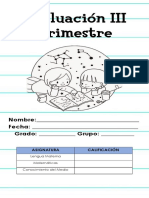 Evaluación III Trimestre