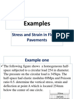 Examples: Stress and Strain in Flexible Pavements