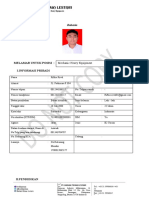 Formulir Karyawan Baru Badak Prima Lestari