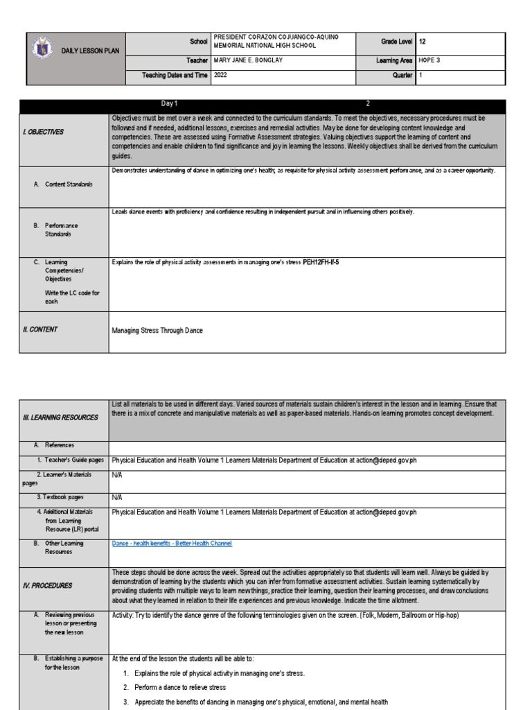 Hope 3 - Week 5 | PDF | Career & Growth