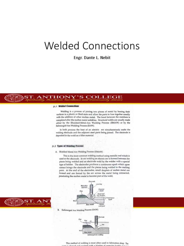 Welded Connections PDF