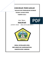 Berkas Hotimah Permohonan Pencairan PB