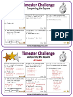 Completing The Square