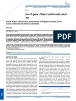 Characterization of Pea Pisum Sativum Seed Protein Fractions