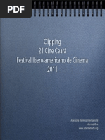 Download Clipping de Imprensa Internacional do 21 Cine Cear- Festival Ibero-americano de Cinema 2011 by Patricia Martin SN62164034 doc pdf