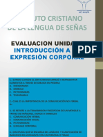 Examen 1 INTRODUCCION A LA EXPRESION CORPORAL