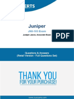 Juniper JN0-103 Exam Questions & Answers PDF