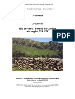 Becat - 2010 - Doc1 - Els Cortons I Herbes de Canillo Als Segles XIX I XX