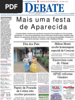 Jornal O Debate, edção 341 - 12 de agosto de 2011