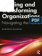Kumaran Rajaram - Leading and Transforming Organizations - Navigating The Future (2023, Routledge)