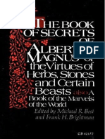 Book 1200 - The Book of Secrets of Albertus Magnus Saint - Virtues of Herbs, Stones and Certain Beasts Bad Fonts