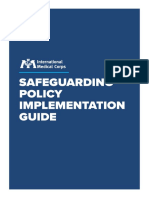 Safeguarding Policy Implementation Guide