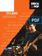 Trinity Rock & Pop Bass Syllabus