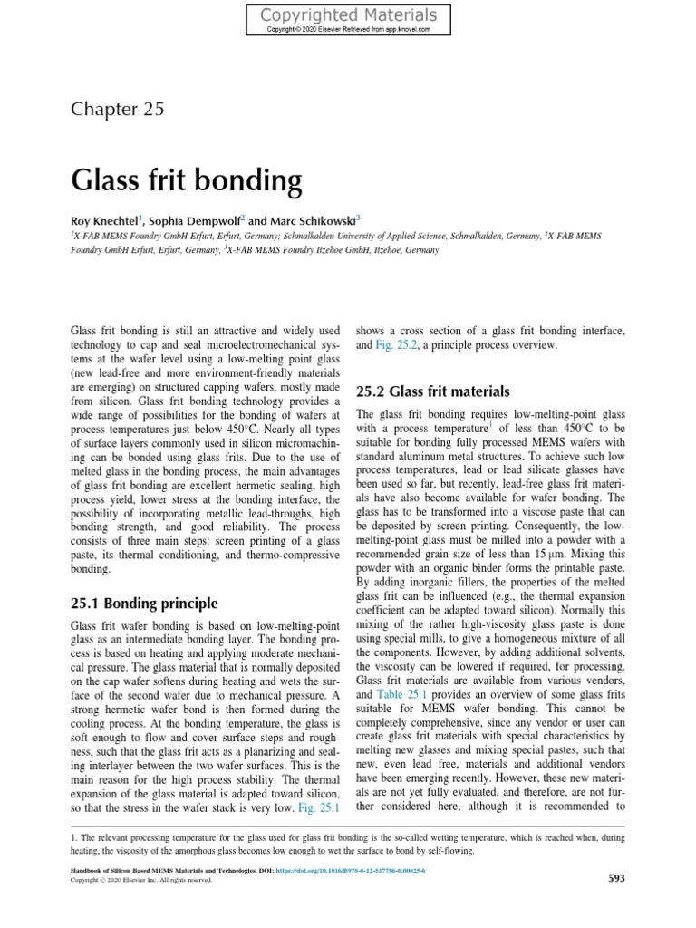 Handbook of Silicon Based MEMS Materials and Technologies (3rd Edition