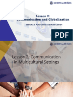  Communication and Globalization