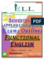 Functional English-II