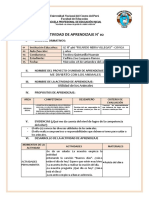 Actividad de Aprendizaje N 02 Utilidad de Los Animales