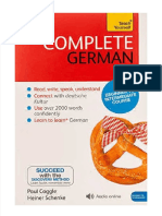 Complete German Learn German With Teach Yourself Paul Coggle