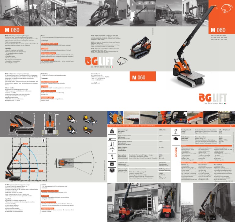 M060 Mini Crane: Compact & Versatile | PDF | Crane (Machine) | Tools