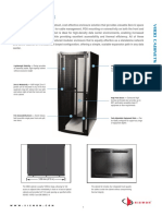 V800 Cabinet: Lightweight Stability - Design Provides Integrated Side Panel Grounding