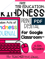 Kindness: Character Education