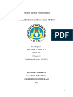 Makalah Sejarah Perekonomian k.12 Dinamika Ekonomi Orba Rabu 09.40