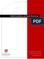 2018 Procedures Health Surveillance Legal Requirements