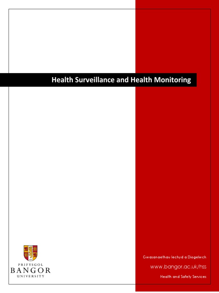 2018 Procedures Health Surveillance Legal Requirements Download Free PDF Occupational Safety