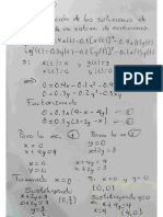 Ejemplo y Ejercicios de Sistemas de Ecuaciones