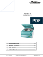 Manual Centrifuga ROTOFIX 46 H