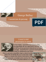 Caracterizare-George Bulbuc