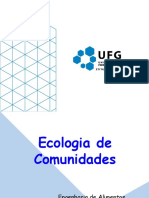 Aula 4 Ecologia de Comunidades