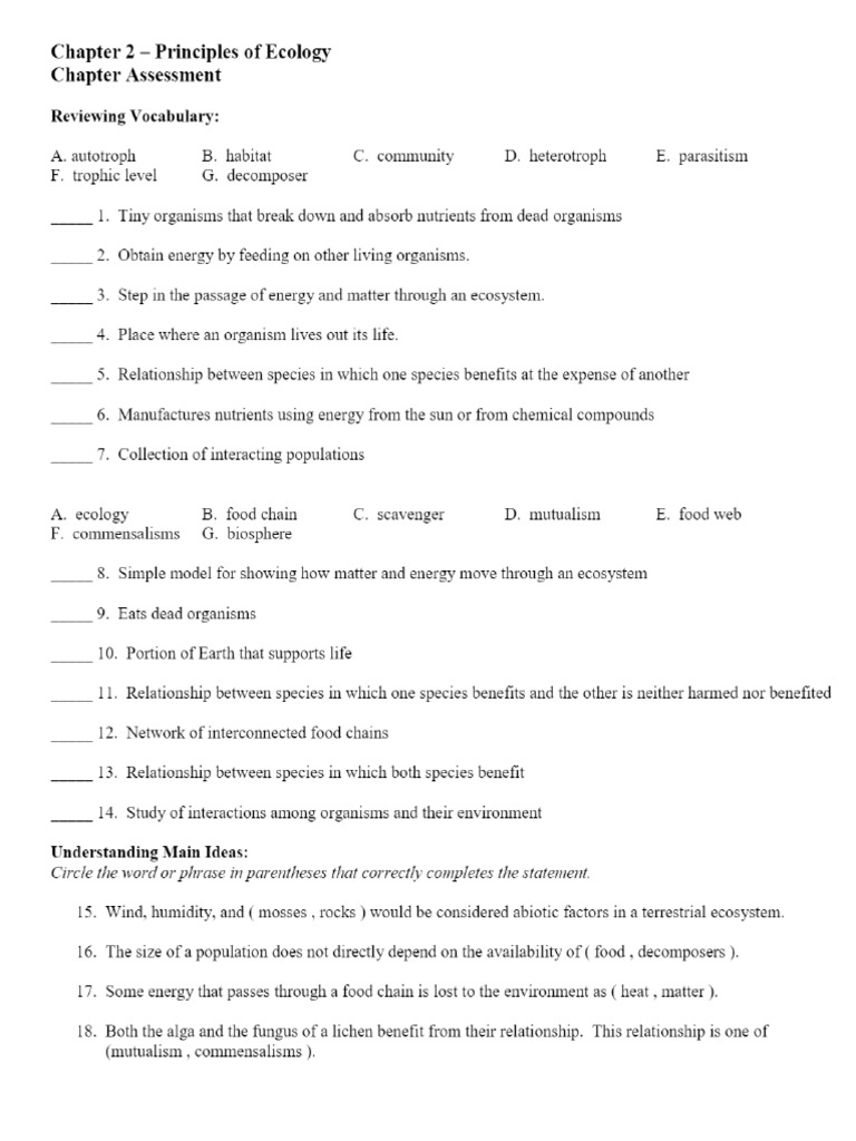 Chapter 6 assessment worksheet in pdf format pdf