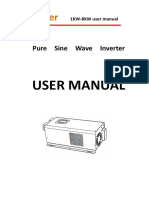 BTW-ST300MW Pure Sine Wave Inverter Manual
