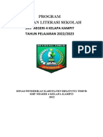 Fiks Program Literasi TH Ajaran 2022-2023 Terbaru - 2