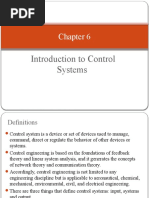 Introduction To Control Systems