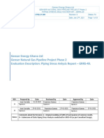 +GRRS-49 Piping Stress Analysis Report Rev. 0