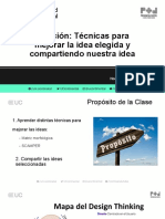 Ideación: mejora y compartir ideas