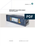 INTECONT ® Tersus Belt Weigher - Instruction Manual