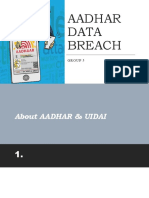 AADHAR DATA BREACH PREVENTION