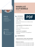 CV - Mariluz Gutierrez